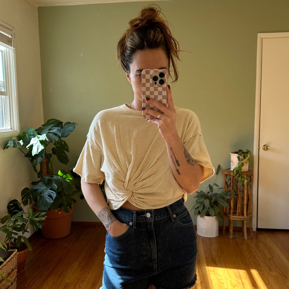FP Beach White Tee